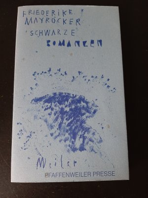 Schwarze Romanzen - Ein Gedichtzyklus - Offsetlithographien von Max Weiler