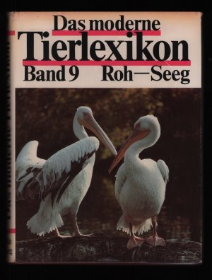 gebrauchtes Buch – Bertelsmann Lexikon-Institut – Das moderne Tierlexikon in 12 Bänden/ Band 9--Roh - Seeg