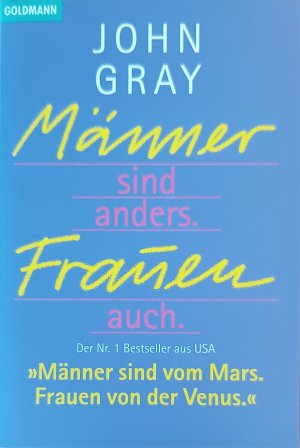 gebrauchtes Buch – John Gray – Männer sind anders, Frauen auch