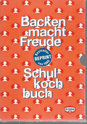 gebrauchtes Buch – Dr. Oetker – Schulkochbuch /Backen macht Freude - 2 Bände in Schuber