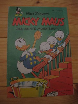 Walt Disney´s Micky Maus Das bunte Monatsheft Nr. 3 März 1952 Erstauflage