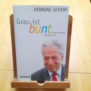 gebrauchtes Buch – Henning Scherf – Grau ist bunt