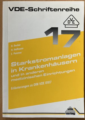 Starkstromanlagen in Krankenhäusern und in anderen medizinischen Einrichtungen