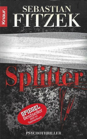 gebrauchtes Buch – Sebastian Fitzek – Splitter - Psychothriller