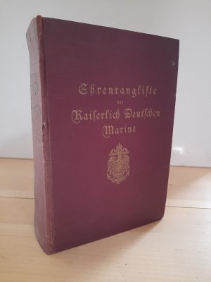 Ehrenrangliste der Kaiserlich Deutschen Marine 1914 - 18