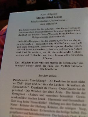 Mit der Bibel heilen