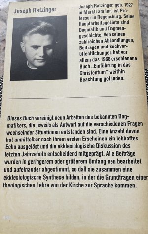 gebrauchtes Buch – Benedikt XVI – Das neue Volk Gottes - Entwürfe z. Ekklesiologie