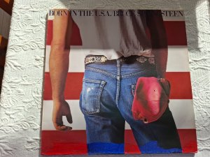 gebrauchter Tonträger – Bruce Springsteen – Born in the USA *Vinyl- LP* mit Inlay und Songtext siehe Bilder, CBS 86304