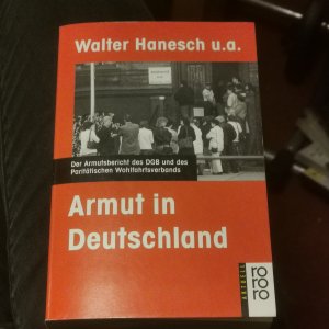 gebrauchtes Buch – Hanesch, Walter u – Armut in Deutschland