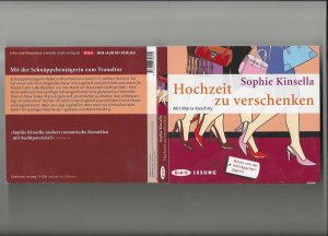 gebrauchtes Hörbuch – Sophie Kinsella – Hochzeit zu verschenken - Lesung mit Maria Koschny (3 CDs)