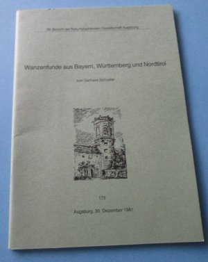 gebrauchtes Buch – Gerhard Schuster – Wanzenfunde aus Bayern, Württemberg und Nordtirol