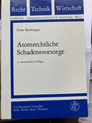 Atomrechtliche Schadensvorsorge