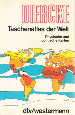 gebrauchtes Buch – Ferdinand Mayer – Diercke-Taschenatlas der Welt - phys. und polit. Karten