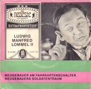 gebrauchtes Hörbuch – LUDWIG MANFRED LOMMEL – DAS NEUESTE VON GESTERN