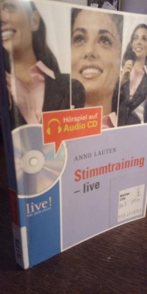 gebrauchtes Buch – Anno Lauten – Stimmtraining live - mit Hör-CD