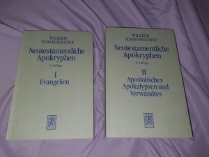 Neutestamentarische Apokryphen Band 1 + 2 Evangelien Apostolisches, Apokalypsen Und Verwandtes Bibelstudium