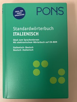 gebrauchtes Buch – Roberta Colombo – PONS Standardwörterbuch Italienisch. Italienisch-Deutsch /Deutsch-Italienisch