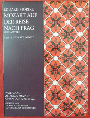 gebrauchtes Hörbuch – Eduard Mörike, Karl Menrad, Franziska Paesch – Mozart auf der Reise nach Prag