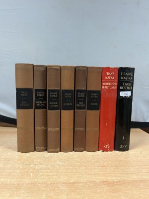 Konvolut Franz Kafka - 8 Bücher Gesammelte Werke, Amerika, Erzählungen, Briefe an Milena, das Schloss, Briefe, der Prozess, Tagebücher, Hochzeitsvorbereitungen