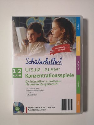 Konzentrationsspiele für die 1. und 2. Klasse