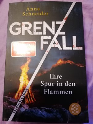 gebrauchtes Buch – Anna Schneider – Grenzfall – Ihre Spur in den Flammen - Kriminalroman