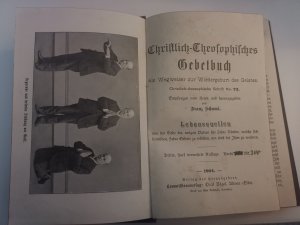 Christlich-Theosophisches Gebetbuch