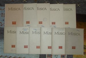 Musica., Monatsschrift für alle Gebiete des Musiklebens. Dritter Jg., 1949, Hefte 1,2,3,4,5,6,7/8, 9,10, 11,12