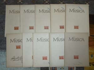 Musica., Monatsschrift für alle Gebiete des Musiklebens. Vierter Jg., 1950, Hefte 1,2,3,4,5/6,7/8, 9,10, 11,12