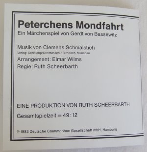 gebrauchtes Hörbuch – Gerdt von Bassewitz – Peterchens Mondfahrt