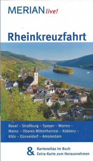 gebrauchtes Buch – Christel Juchniewicz – Rheinkreuzfahrt - MERIAN live! - Mit Extra-Karte zum Herausnehmen