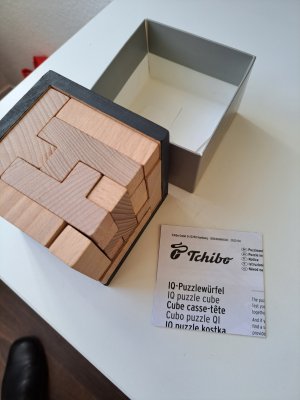 gebrauchtes Spiel – IQ Puzzlewürfel aus Holz