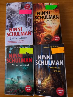 gebrauchtes Buch – Ninni Schulman – Hagfors Sarja 1-4