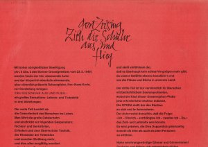 gebrauchtes Hörbuch – Gert Zeising – Zieh die Schuhe aus und flieg — [ LP ]