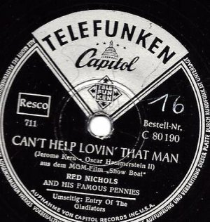 gebrauchter Tonträger – Swing - Siehe Bilder - – Red Nichols  Pennies  : Can't help lovin' that man