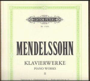 Kompositionen für Klavier zu zwei Händen, Band II (= Edition Peters, Nr. 1704b).