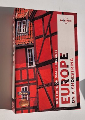 Lonely Planet Europe on a shoestring