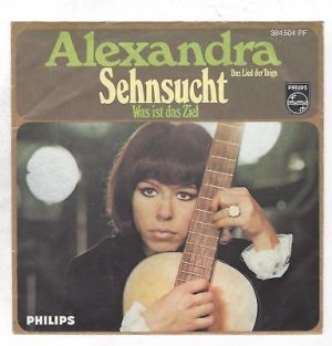gebrauchter Tonträger – ABBA - – Alexandra :  Sehnsucht  ( Das Lied der Taiga ) +  Was ist das Ziel - Vinyl 1968