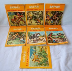 Safari 1-7 komplett (Die Abenteuer von Ellen Moore,Sam Burton + Mgono