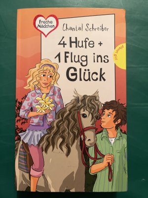 gebrauchtes Buch – Chantal Schreiber – 4 Hufe + 1 Flug ins Glück