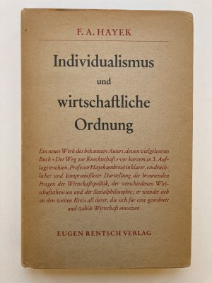 Individualismus und wirtschaftliche Ordnung