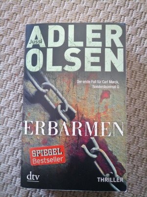 gebrauchtes Buch – Jussi Adler-Olsen – Erbarmen - Der erste Fall für Carl Mørck, Sonderdezernat Q – Thriller