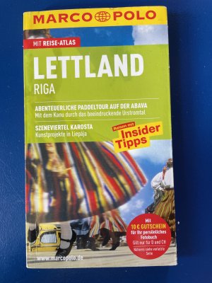 gebrauchtes Buch – Thoralf Plath – MARCO POLO Reiseführer Lettland - Riga