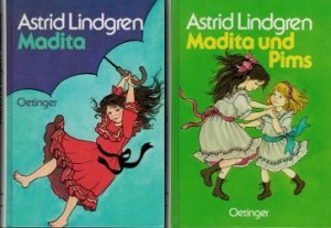 gebrauchtes Buch – Astrid Lindgren – Madita / Madita und Pims  (2 Bücher)