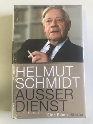 gebrauchtes Buch – Helmut Schmidt – Außer Dienst - Eine Bilanz (OVP)