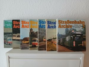 Straßenbahn-Archiv DDR. 7 Bände (vollständig)