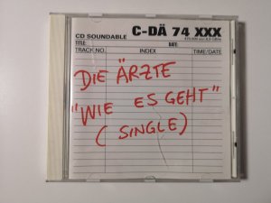 gebrauchter Tonträger – Die Ärzte – Wie es geht (Single)