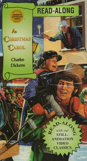 CHARLES DICKENS: A Christmas Carol. Read-Along, VHS