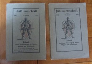 Jubiläumsschrift Roland. I. + II. Band. 1902 18. Januar 1912. Verein zur Förderung der Stamm-, Wappen- und Siegelkunde e.V..