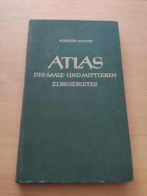 Atlas des Saale- und mittleren Elbegebiete, Heft 1-3 mit 56 Faltkarten (vollständig)