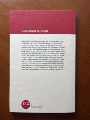 gebrauchtes Buch – Heinz Bude – Gesellschaft der Angst